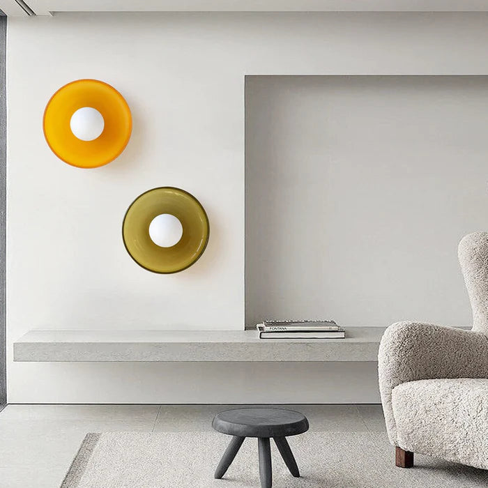 Plafoniera rotonda moderna — lampada decorativa elegante
