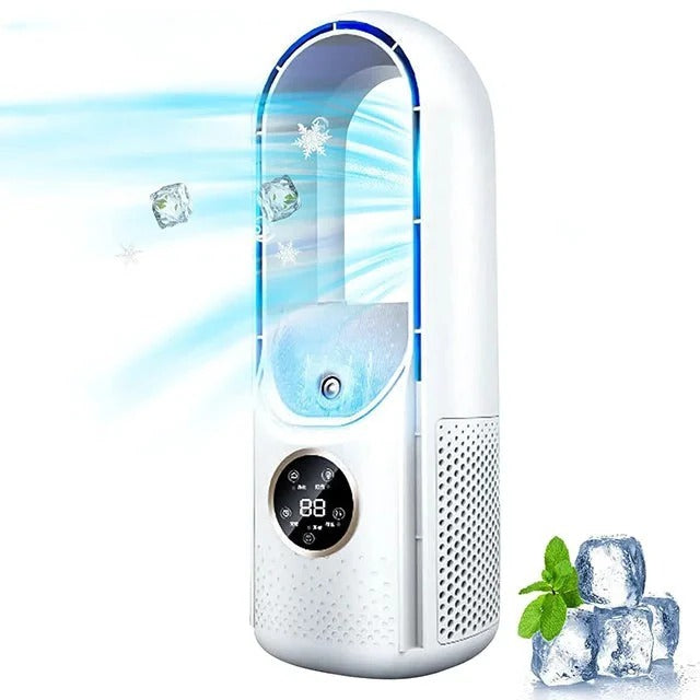 Bladeless Portable Air Conditioner – Silent 3-Speed Personal Cooling | Filindra