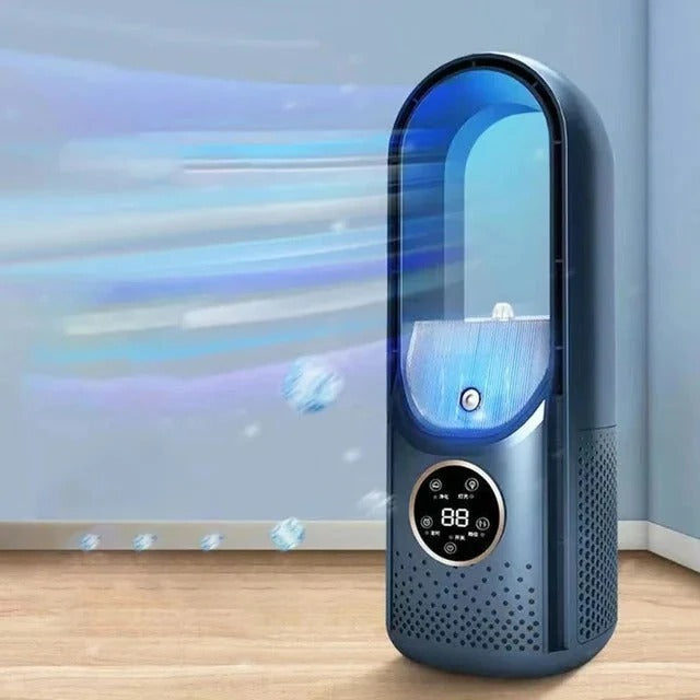 Bladeless Portable Air Conditioner – Silent 3-Speed Personal Cooling | Filindra