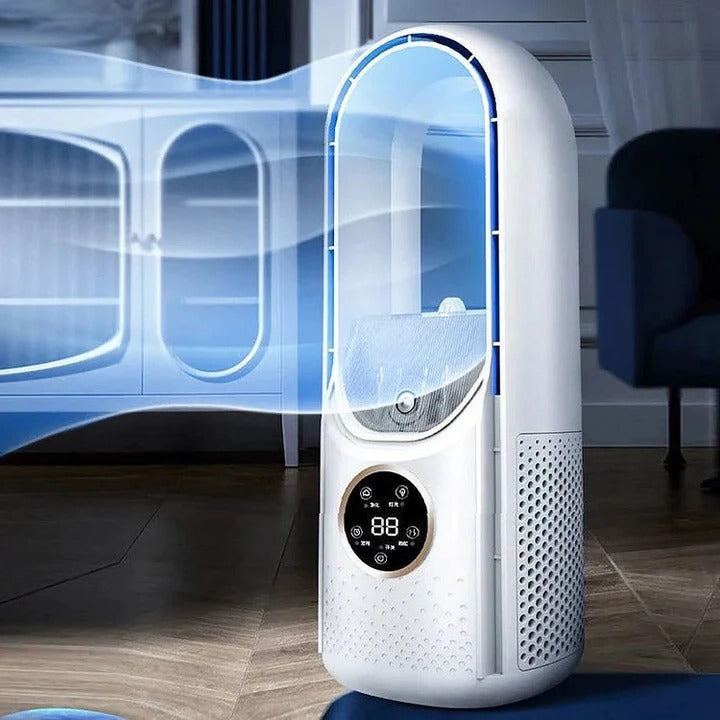 Bladeless Portable Air Conditioner – Silent 3-Speed Personal Cooling | Filindra