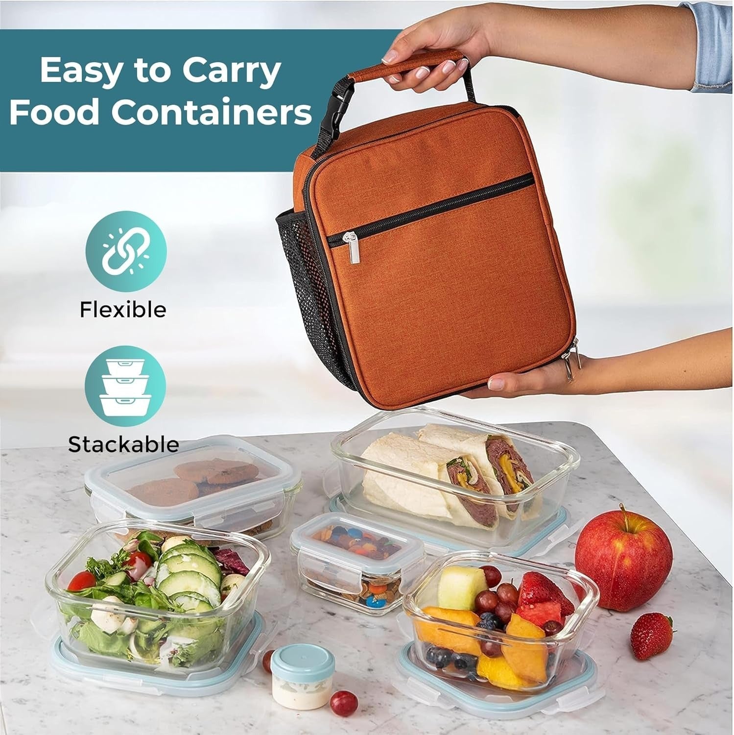 35-piece food storage container set | Filindra
