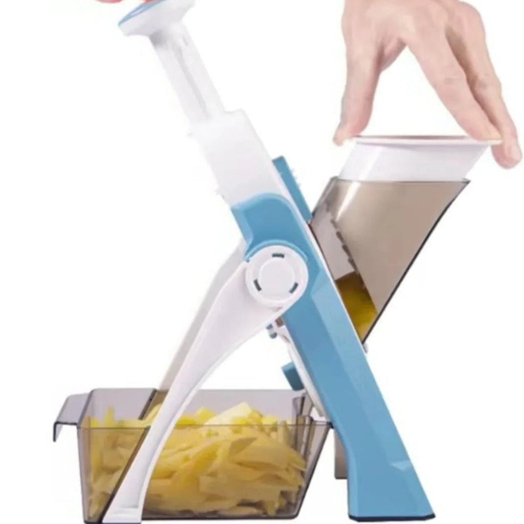 5-in-1 Vegetable Slicer with Collecting Tray | Filindra