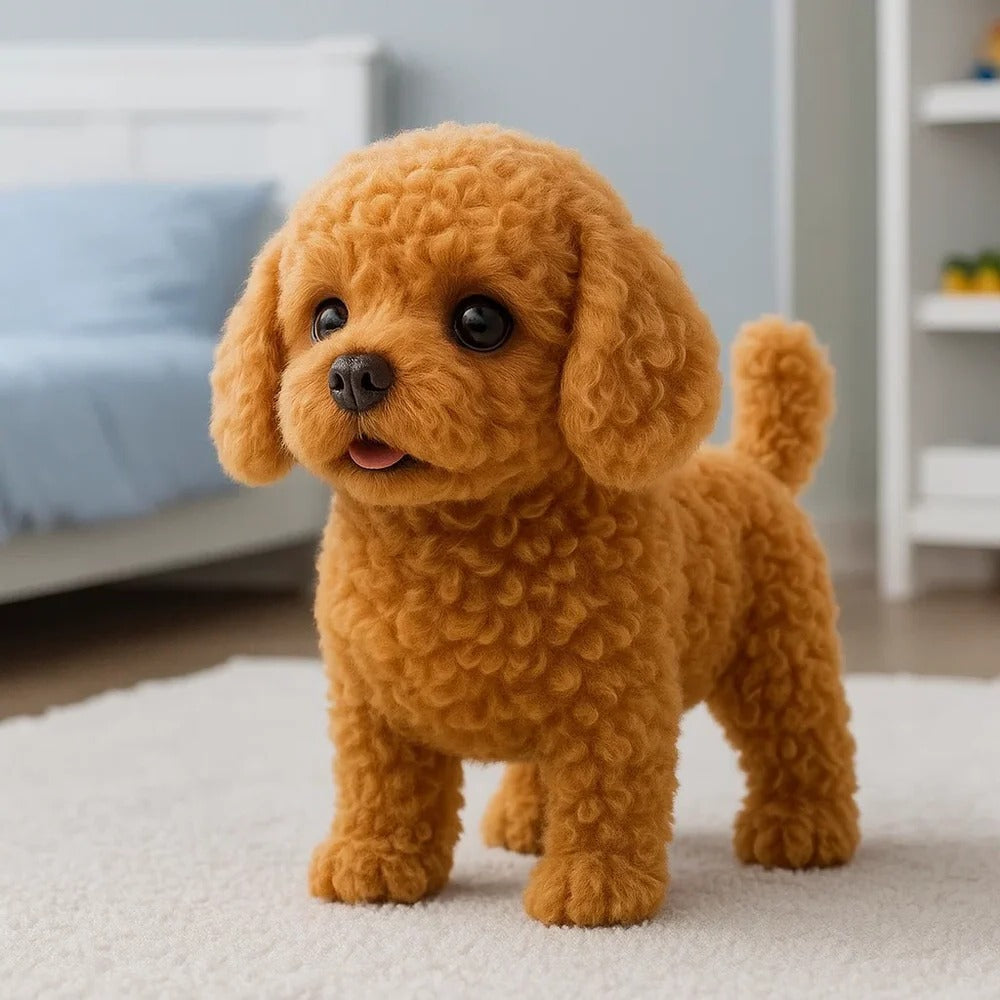Realistic Interactive Plush Puppy Toy | Filindra