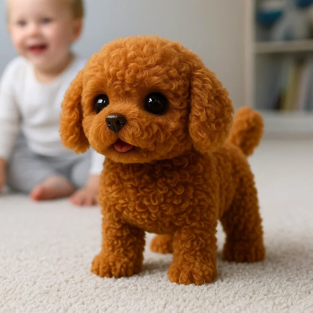 Realistic Interactive Plush Puppy Toy | Filindra