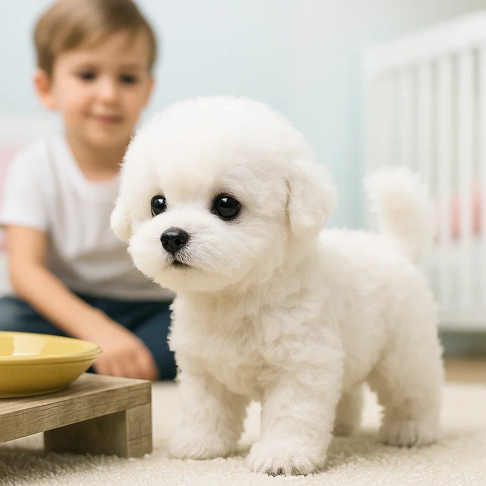 Realistic Interactive Plush Puppy Toy | Filindra