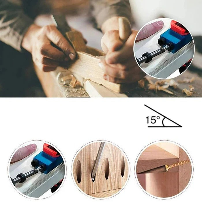 Woodworking Angle Drill Guide Tool | Filindra