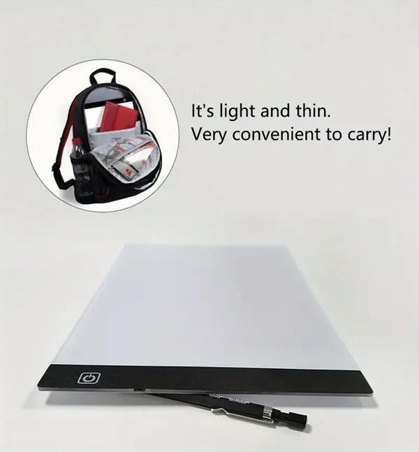 Caixa de luz LED A4 para decalque | Filindra