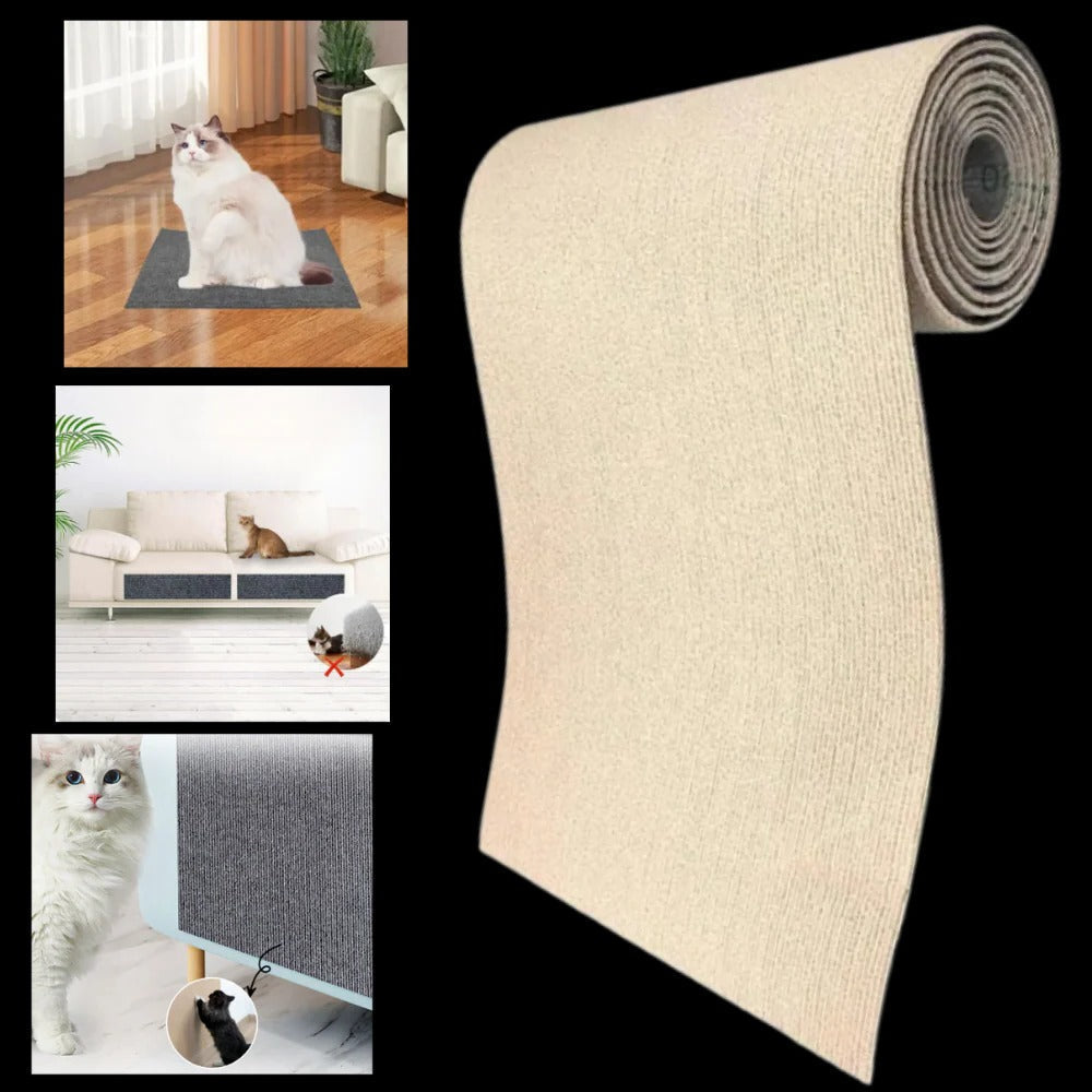 粘着式壁掛け猫用爪とぎパッド | フィリンドラ
