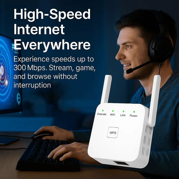 5G Dual-Band WiFi Booster | Filindra