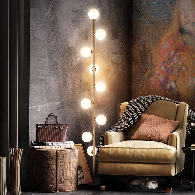 Nova Arc Minimalist Standing Floor Lamp For Home Interiors