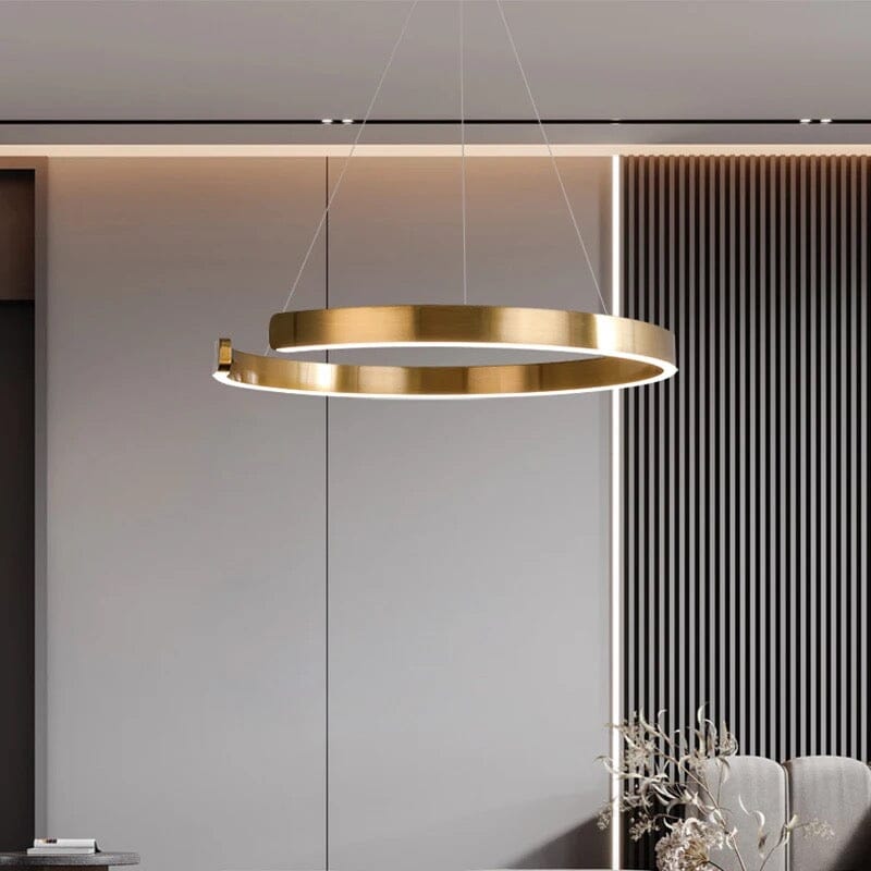 Liora Nordic Ring Chandelier With Elegant Modern Lighting