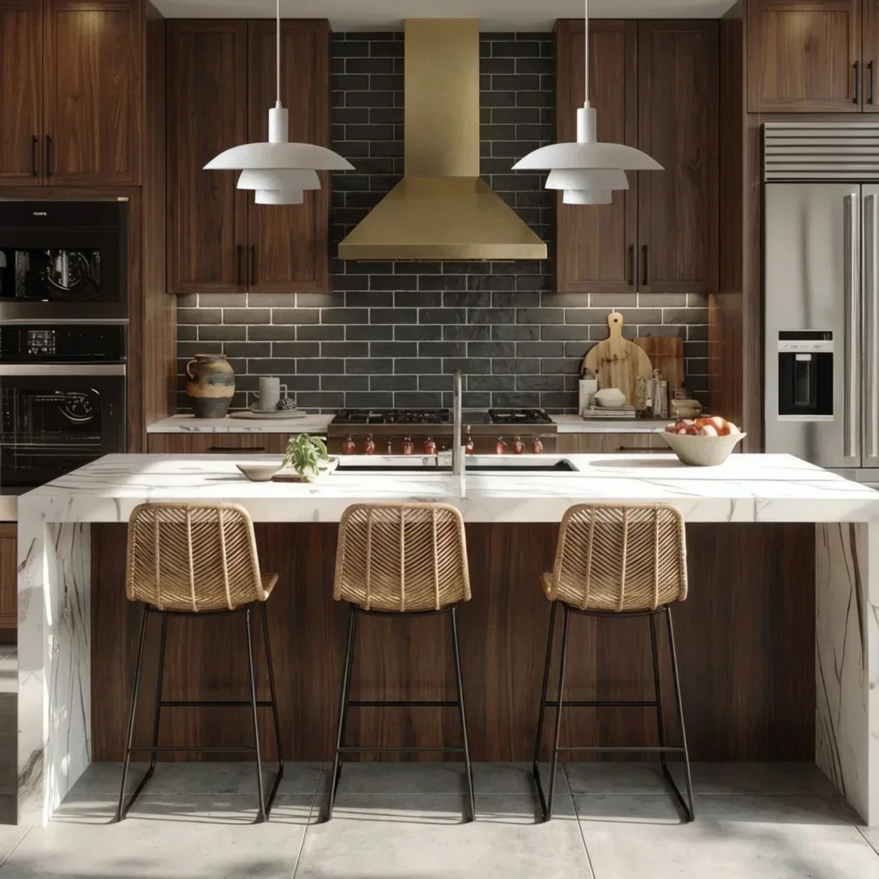 Minimalist Danish Modern Ceiling Chandelier