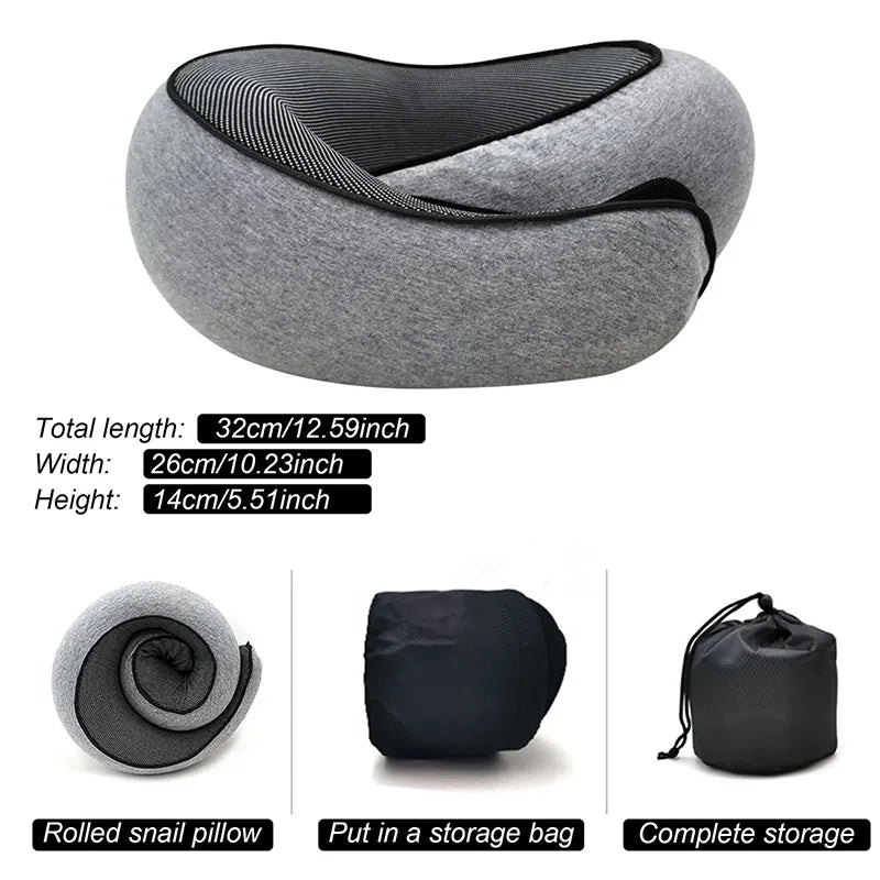 JetGlide podpůrný polstrovaný cestovní polštářek pod krk