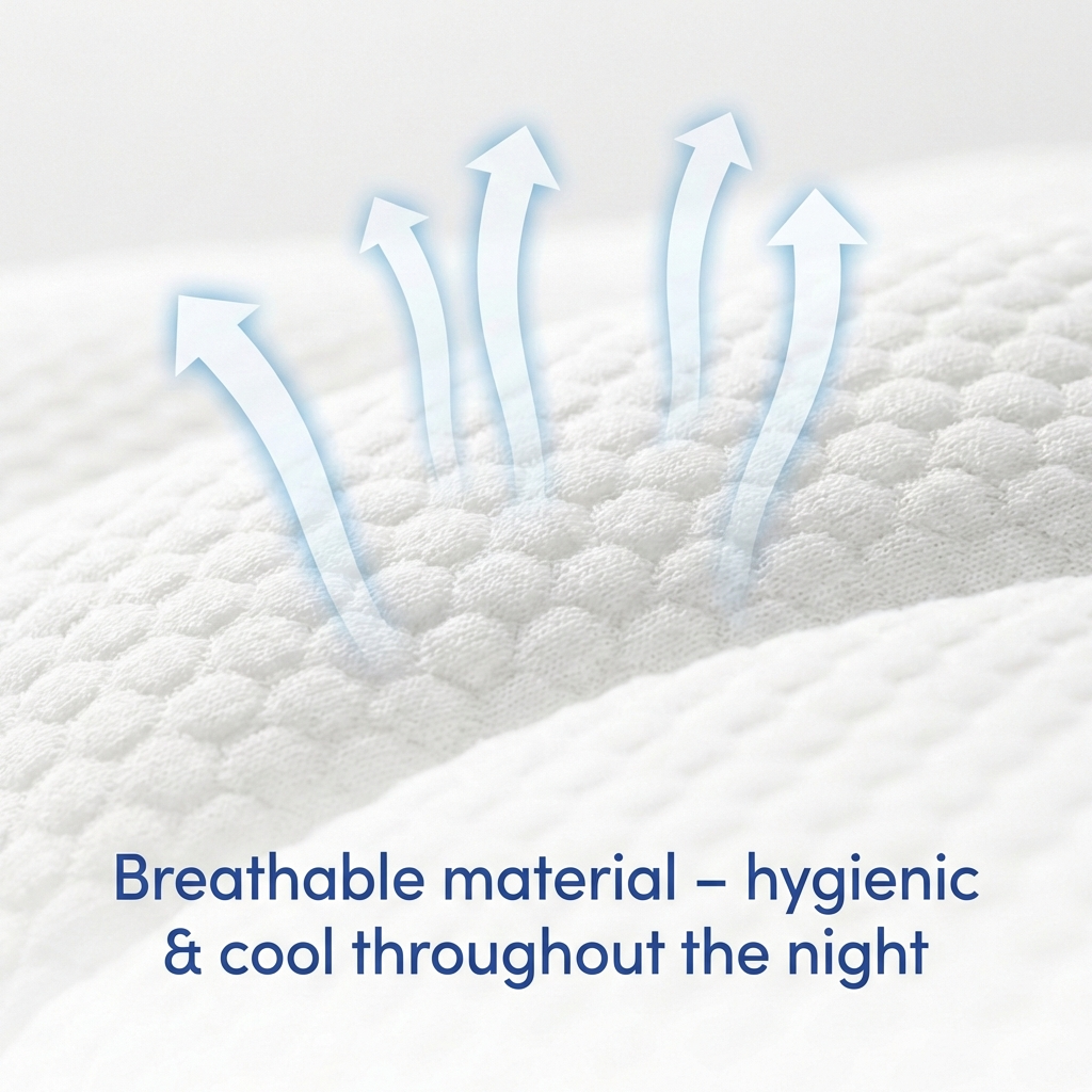 Ergonomic Kids Pillow for Neck and Spinal Alignment