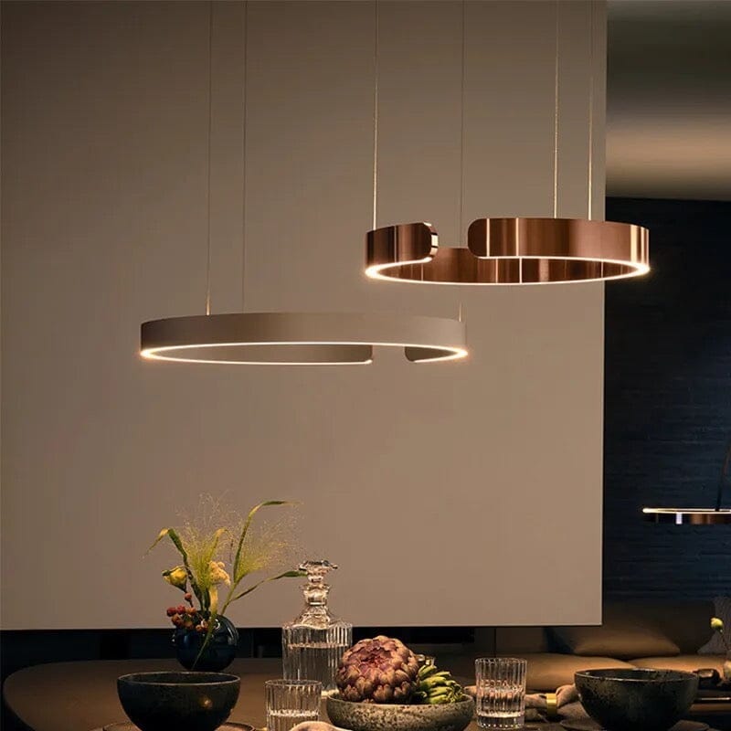 Liora Nordic Ring Chandelier With Elegant Modern Lighting