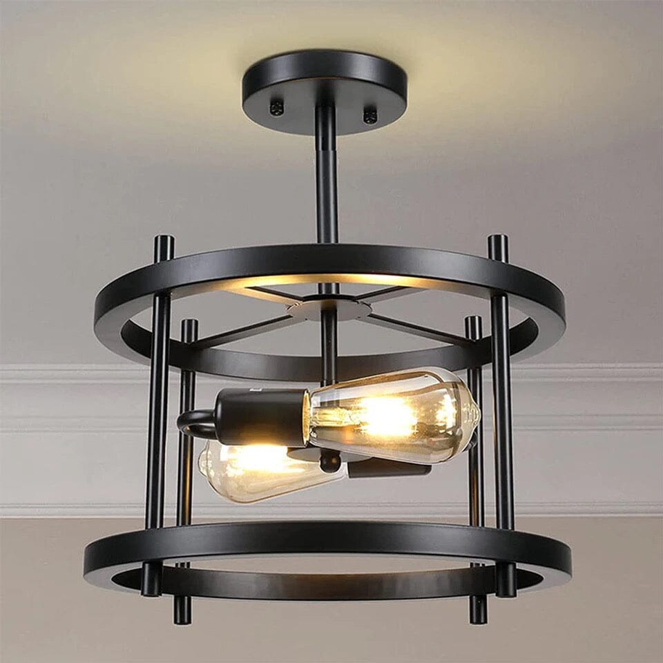 Lámpara de viento industrial retro — luz decorativa de estilo vintage