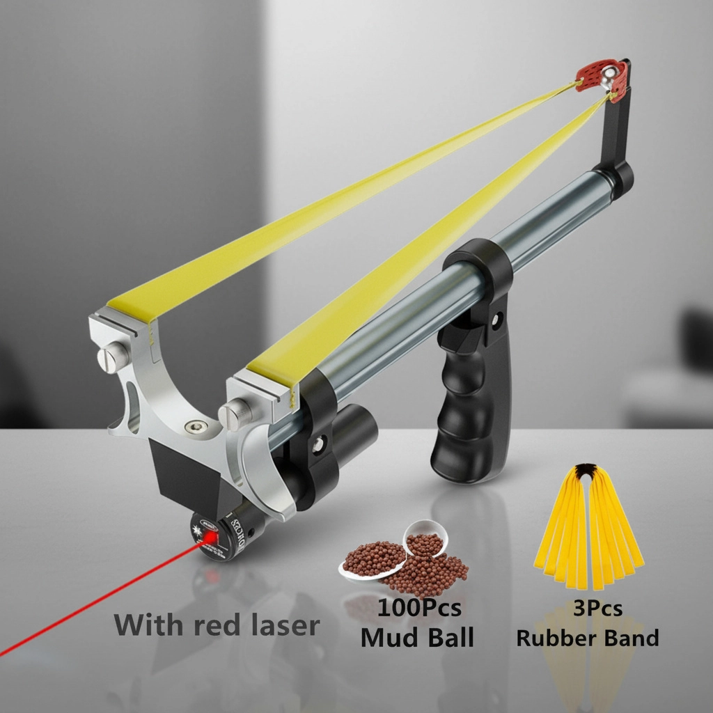 High Power Telescopic Laser Slingshot