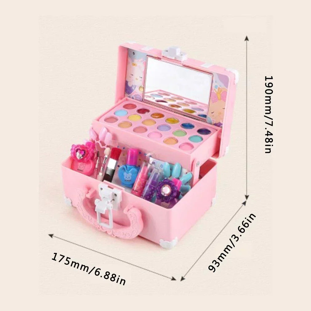 Kit de cosméticos creativo infantil Aurora Sparkle — fórmula no tóxica
