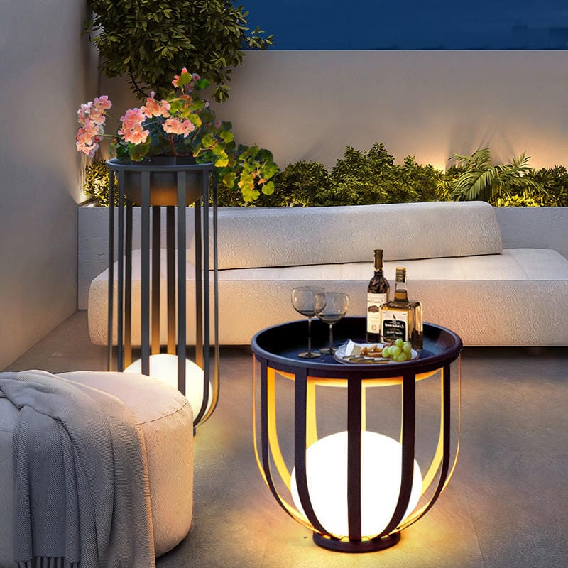 Solar Flower Stand Light — Weatherproof Solar Garden Decoration
