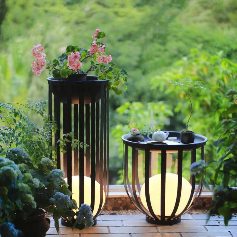 Solar Flower Stand Light — Weatherproof Solar Garden Decoration