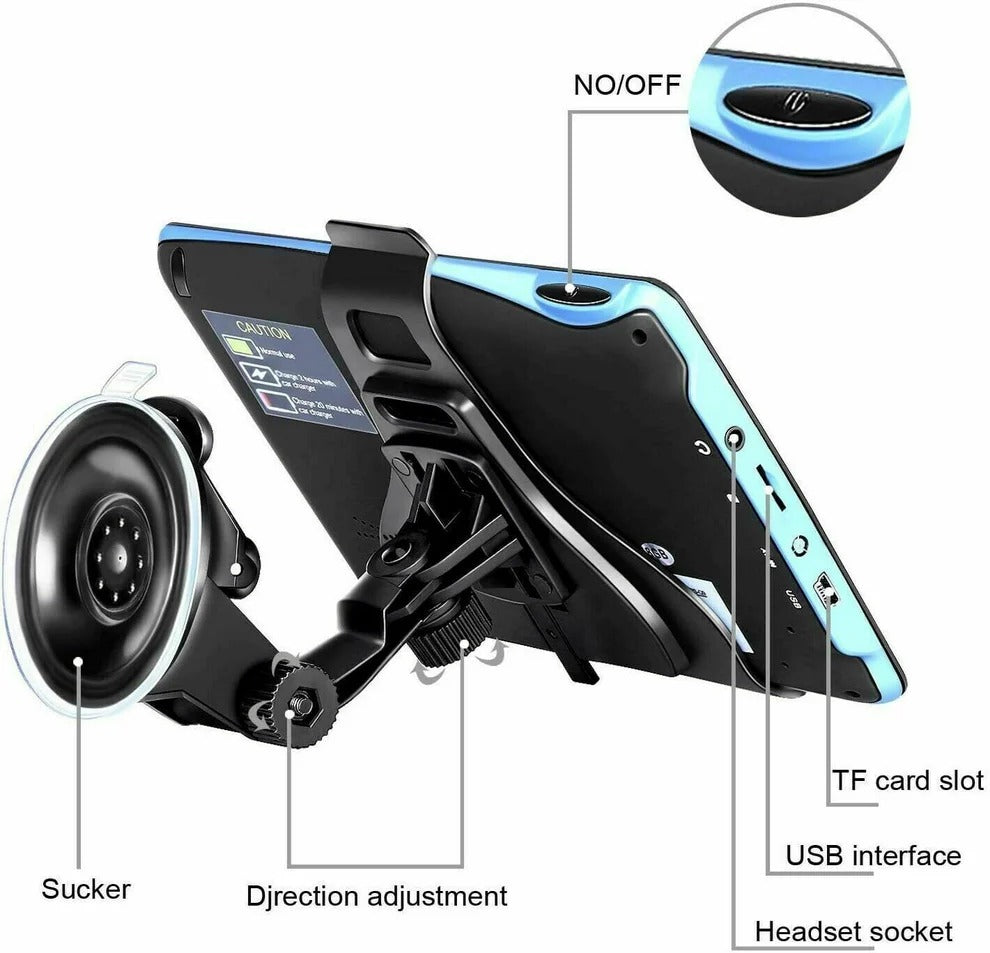 Sistema de navegação GPS de 7" | Filindra