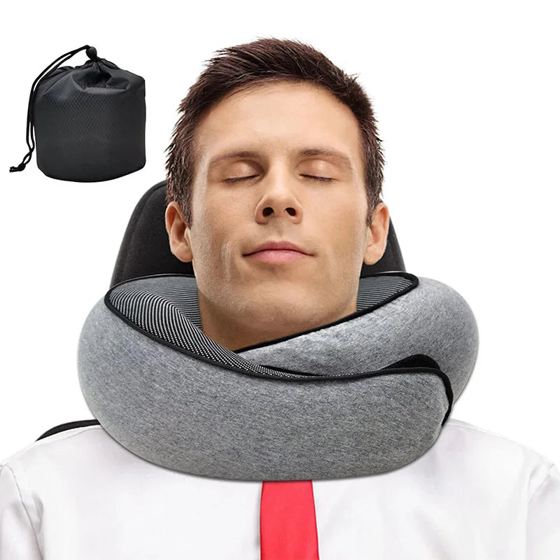 JetGlide podpůrný polstrovaný cestovní polštářek pod krk
