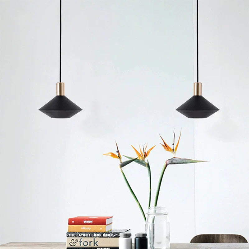 Fjordon Nordic Iron Pendant Light For Kitchen Islands Modern Ceiling Fixture