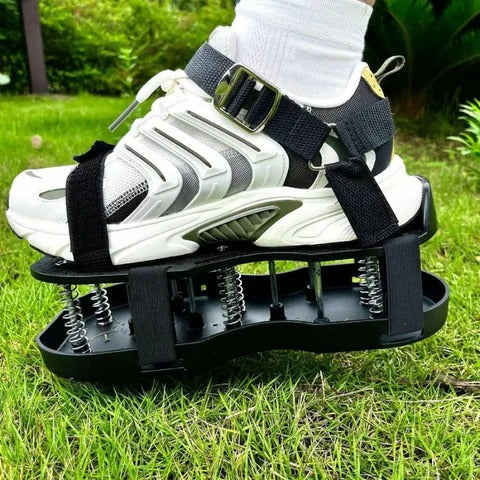 Buty z aeratorem do łatwej pielęgnacji trawnika | Filindra