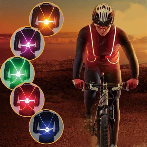 360 Reflective LED Flash Night Vest | Filindra