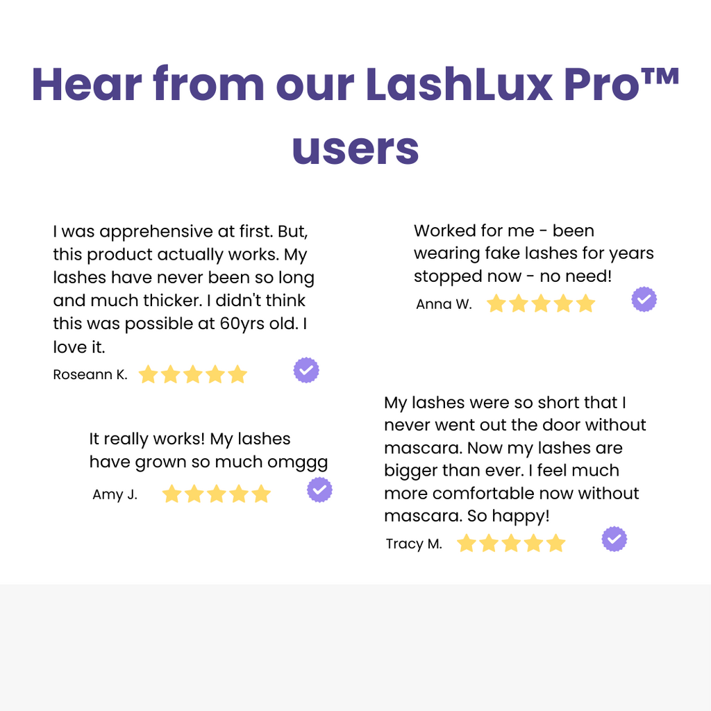 LashLux Pro Wimpernserum — Nächtliche Wimpernpflege