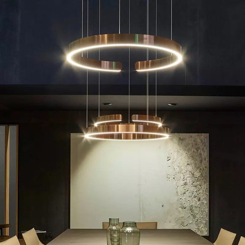 Liora Nordic Ring Chandelier With Elegant Modern Lighting