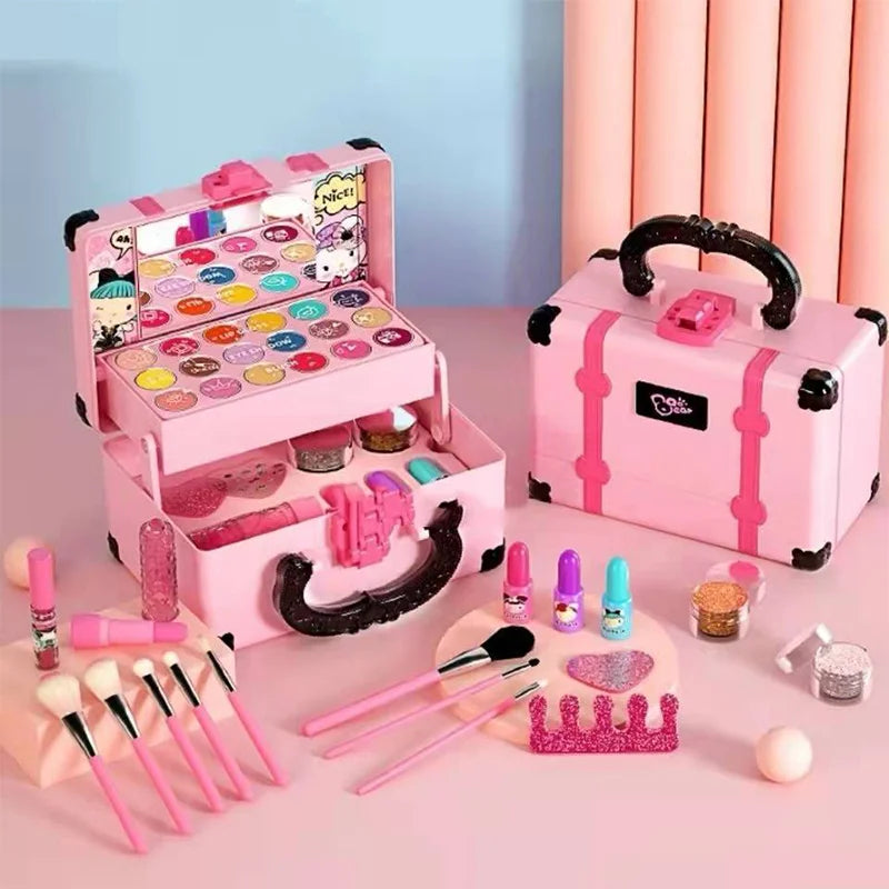 Kit de cosméticos creativo infantil Aurora Sparkle — fórmula no tóxica