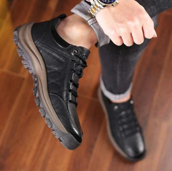 MEN'S ORTHOPEDIC LEATHER SHOES | Filindra