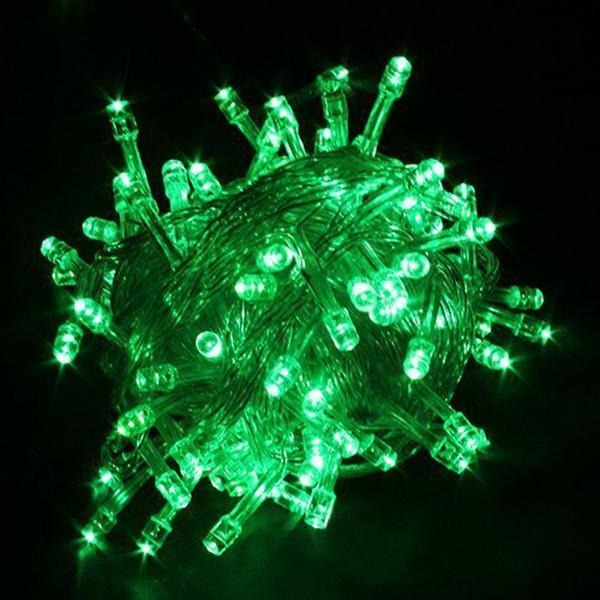 17-Meter String of 100 Led Solar-Powered Fairy Lights | Filindra