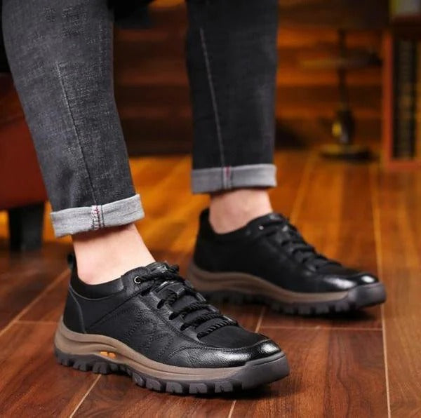 MEN'S ORTHOPEDIC LEATHER SHOES | Filindra