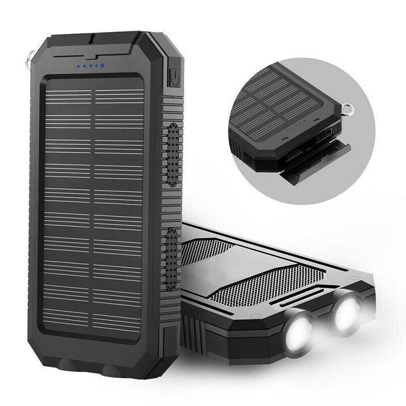 500000mAh Solar Charger Waterproof Power Bank External | Filindra