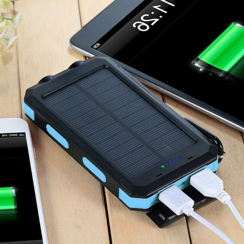 500000mAh Solar Charger Waterproof Power Bank External | Filindra