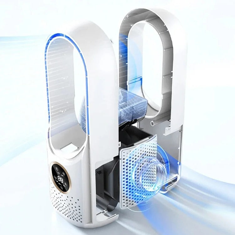 Blade-Free Silent Portable Air Conditioner for Home and Office | Filindra