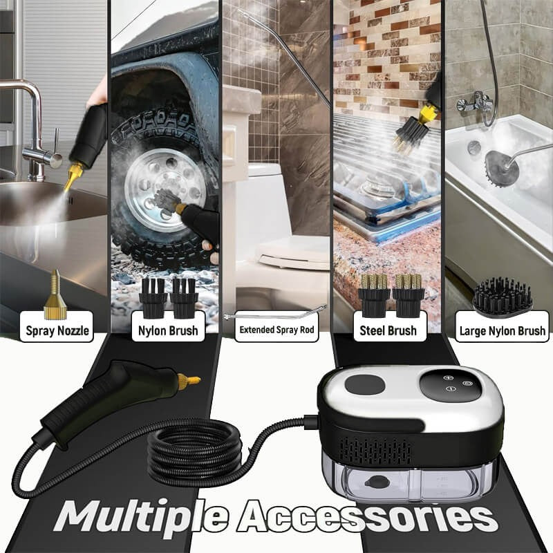 2500W High Pressure Steam Cleaner with Gloves | Filindra