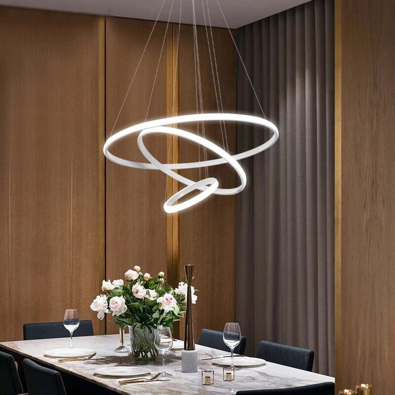 LumaCircle Modern Ring Chandelier Ceiling Light For Living Rooms