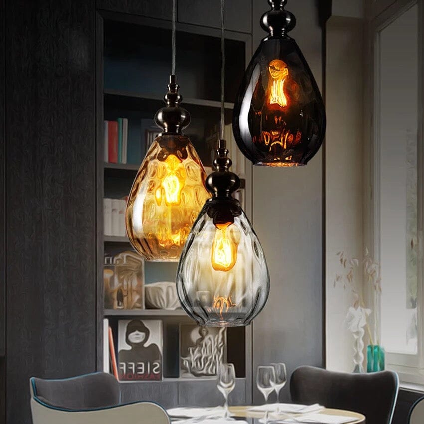 Liora Glass Hanging Light With Nordic Look For Home