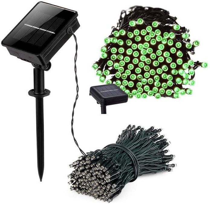 17-Meter String of 100 Led Solar-Powered Fairy Lights | Filindra
