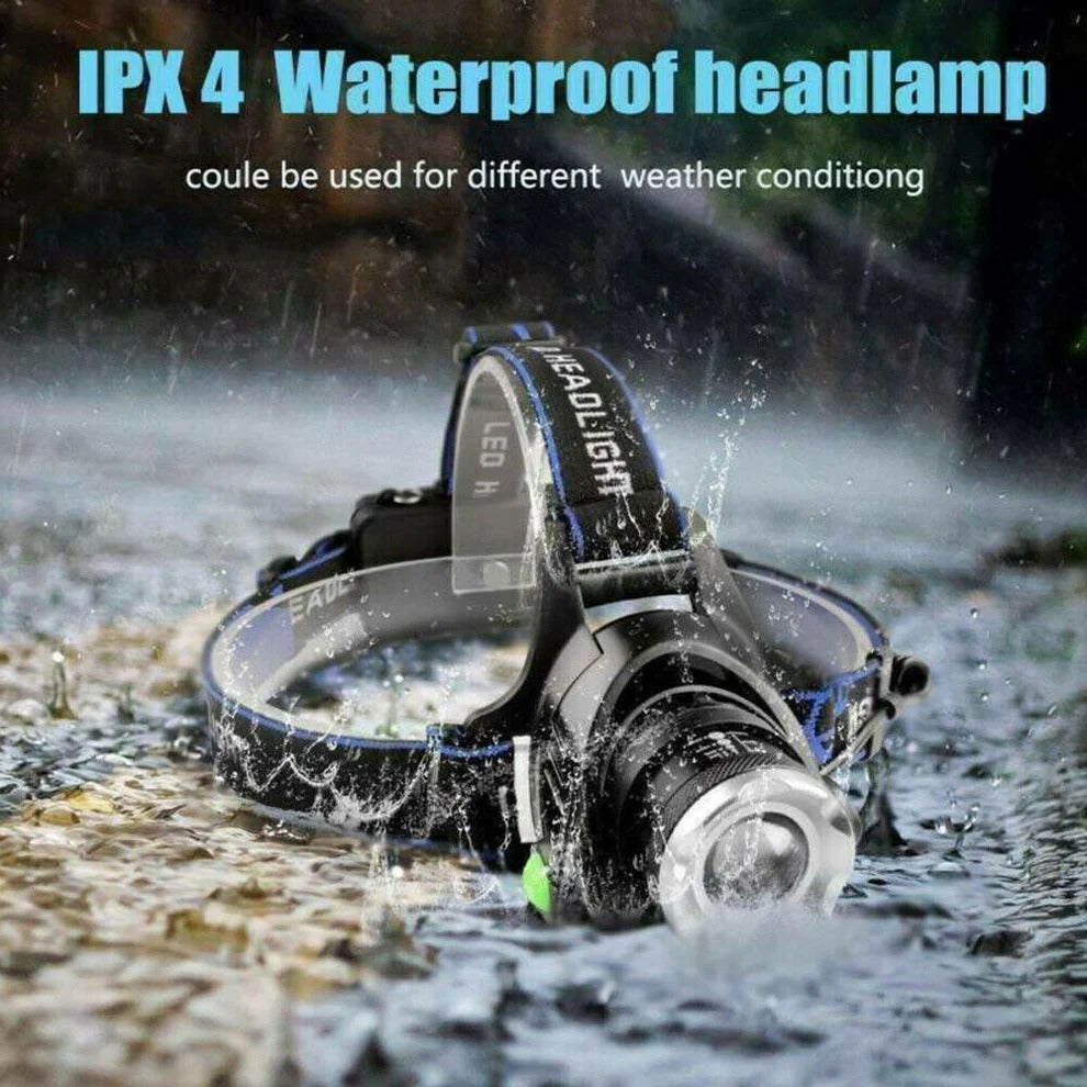 990000LM Rechargeable LED Headlamp | Filindra