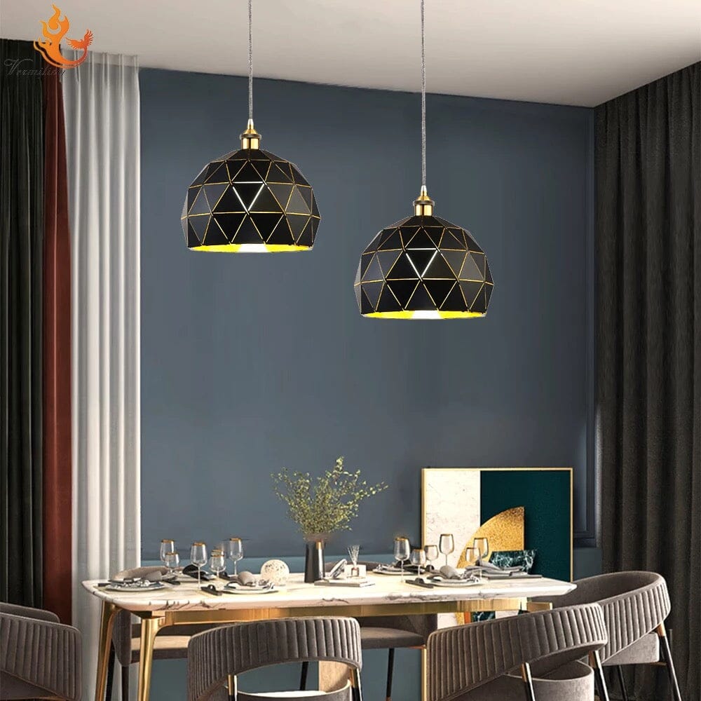 Nyrao aztekeninspiriertes Pendelleuchten für minimalistisches Küchendesign