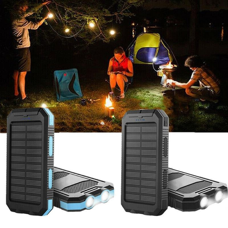 500000mAh Solar Charger Waterproof Power Bank External | Filindra