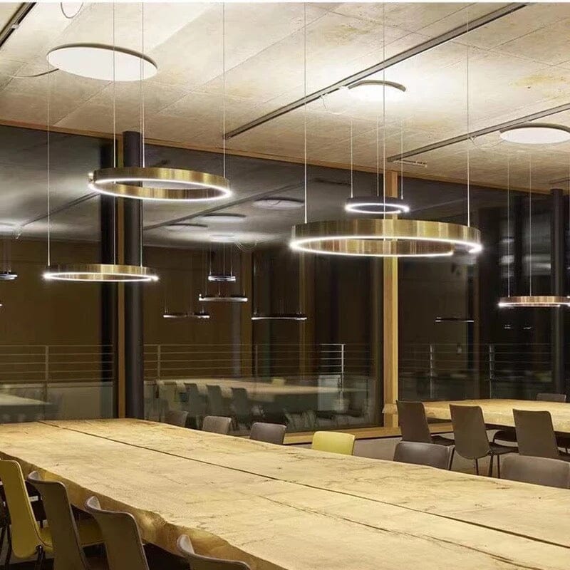 Liora Nordic Ring Chandelier With Elegant Modern Lighting