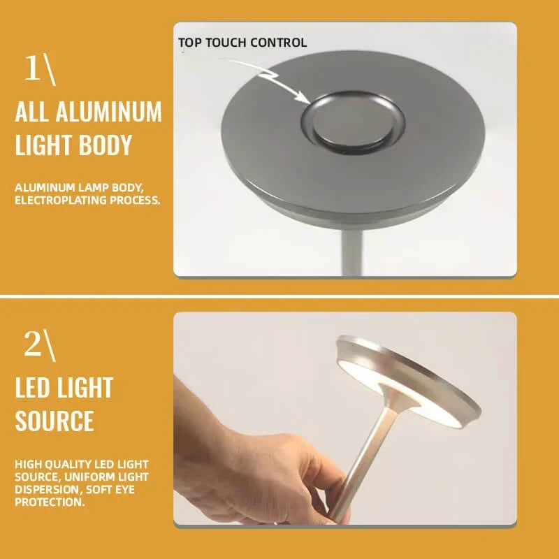Lampă Luna — lumină wireless cu intensitate reglabilă