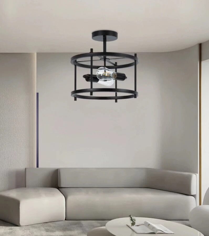 Lámpara de viento industrial retro — luz decorativa de estilo vintage
