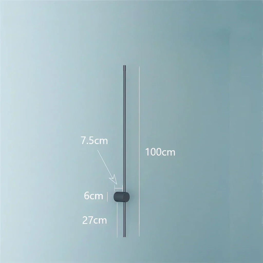 Lămpi Yohan Pole - lampă de perete modernă, ușor de instalat