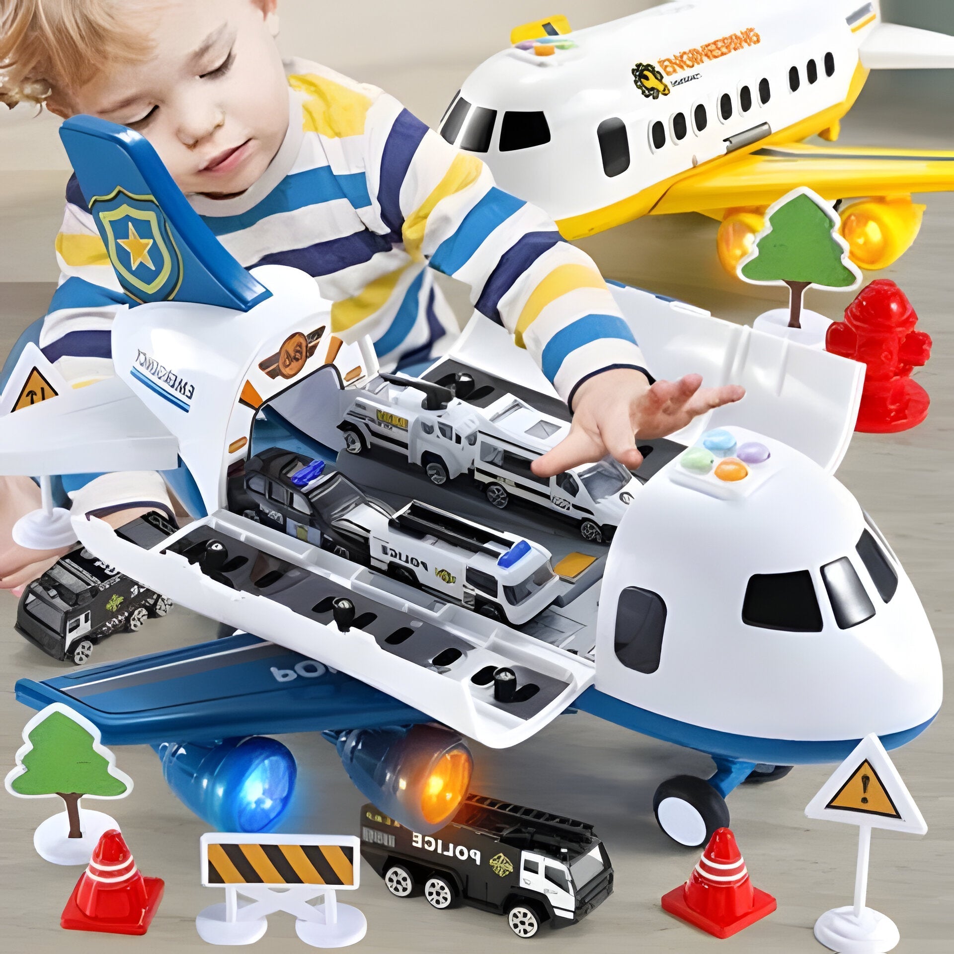 Airplane Toy Set For Kids | Filindra